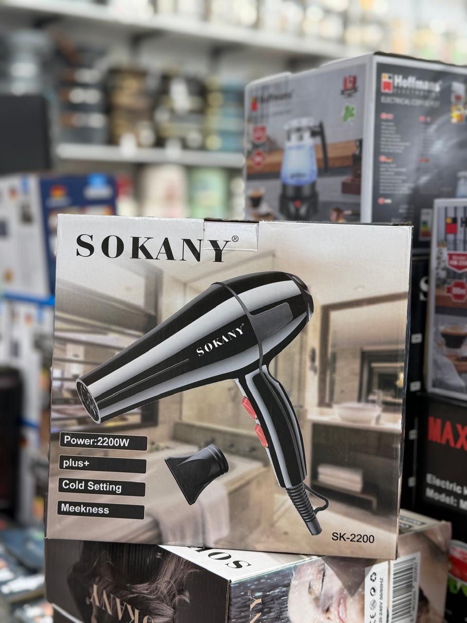 Sokany SK-2200 Model Saç Qurutma Feni